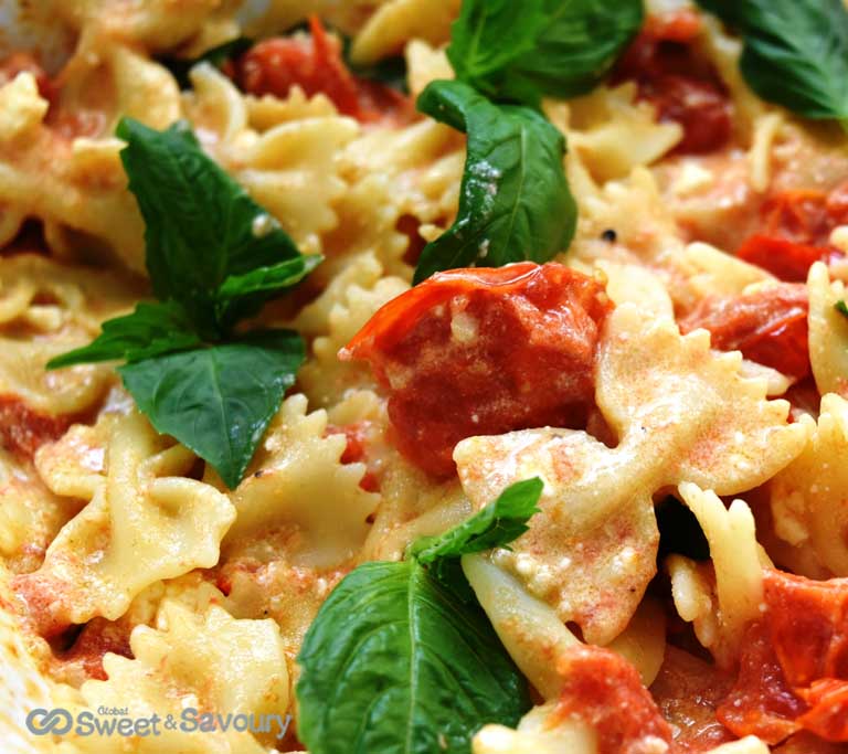 Baked Feta Pasta – Global Sweet And Savoury