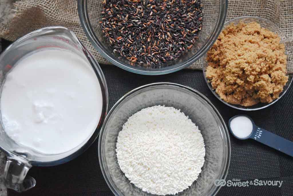 glutinous rice cake 4 ingredients