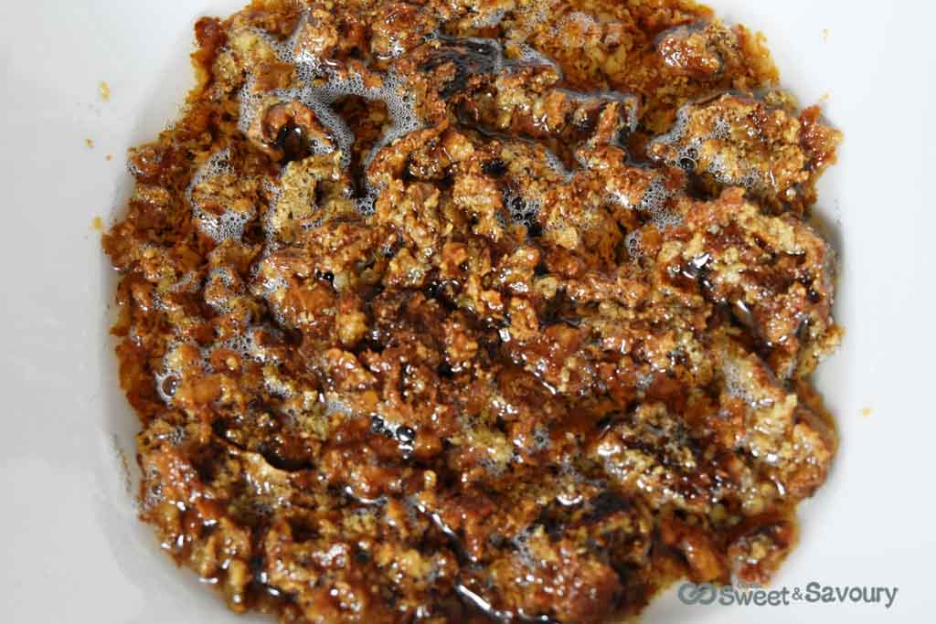 golden coconut curds latik