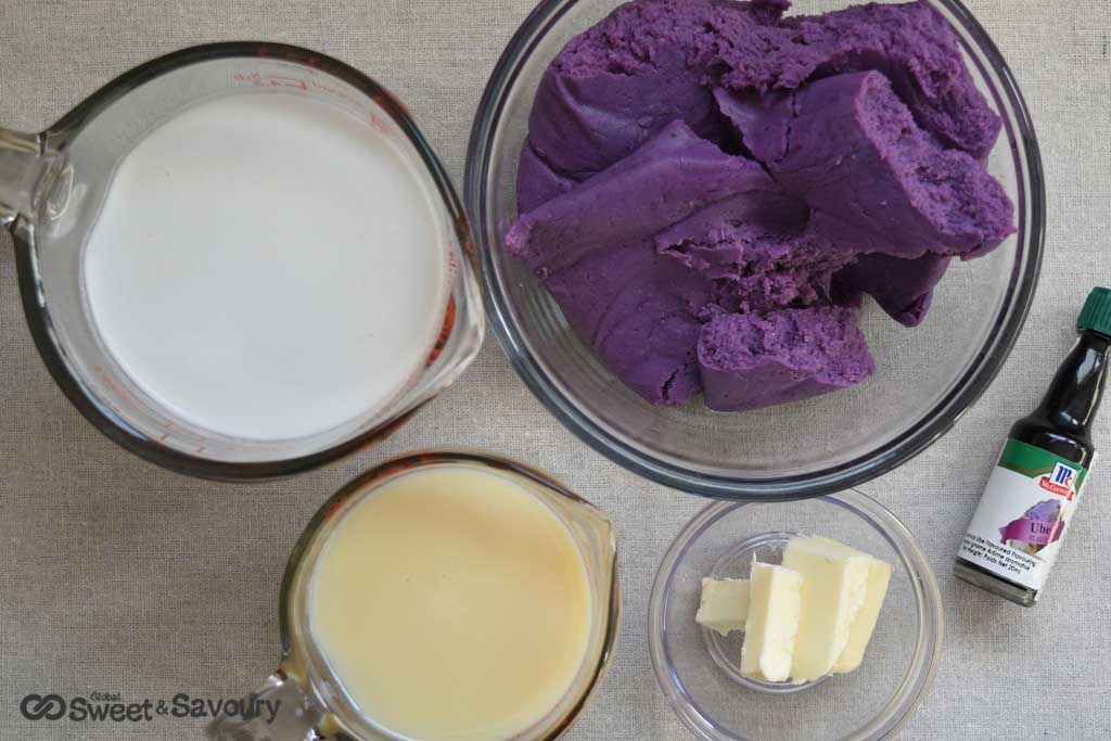 ube halaya ingredients