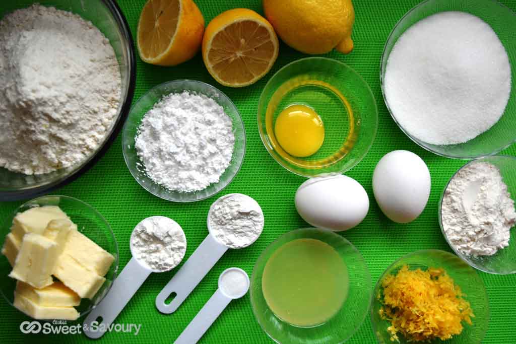 lemon bar ingredients