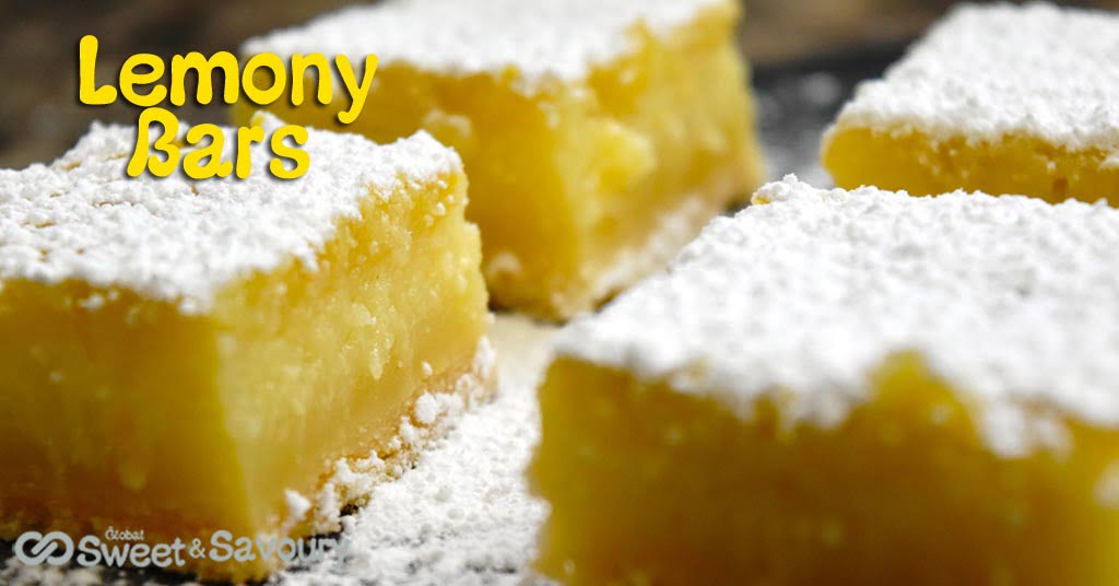 Easy Lemon Bars Recipe | Global Sweet And Savoury