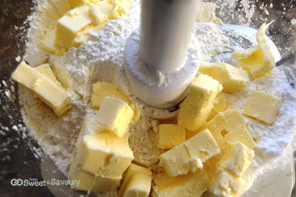 shortbread crust in food processor
