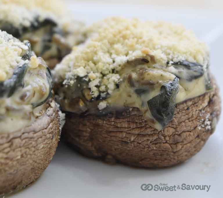 recipe for stuffed mushrooms cream cheese