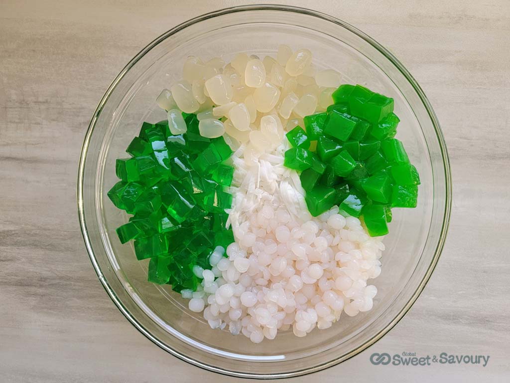 buko pandan salad ingredients