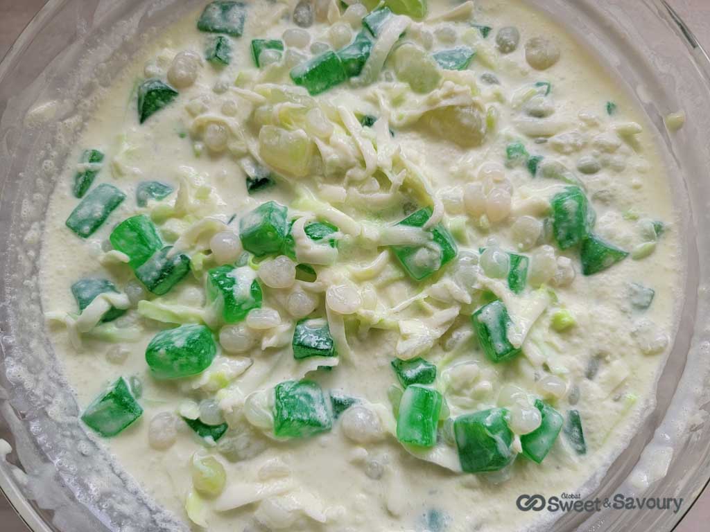 Recipe For Buko Pandan Salad – Global Sweet And Savoury