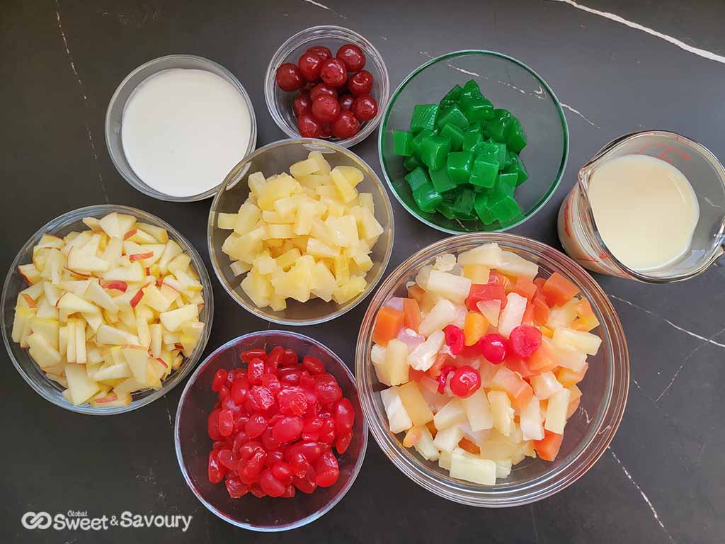 filipino fruit salad ingredients